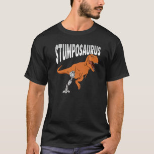 T Rex Amputee Joke Leg Prosthetic Dinosaur for a L T-Shirt