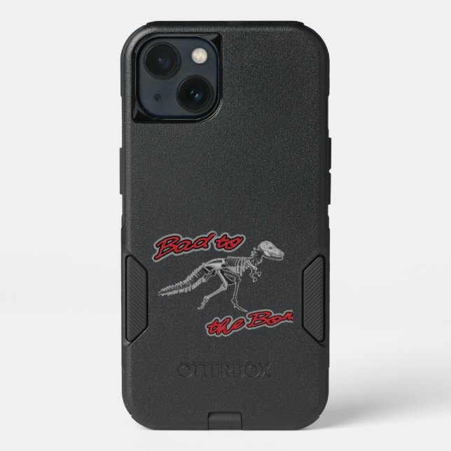 T Rex Bad Bone Otterbox iPhone Case (Back)
