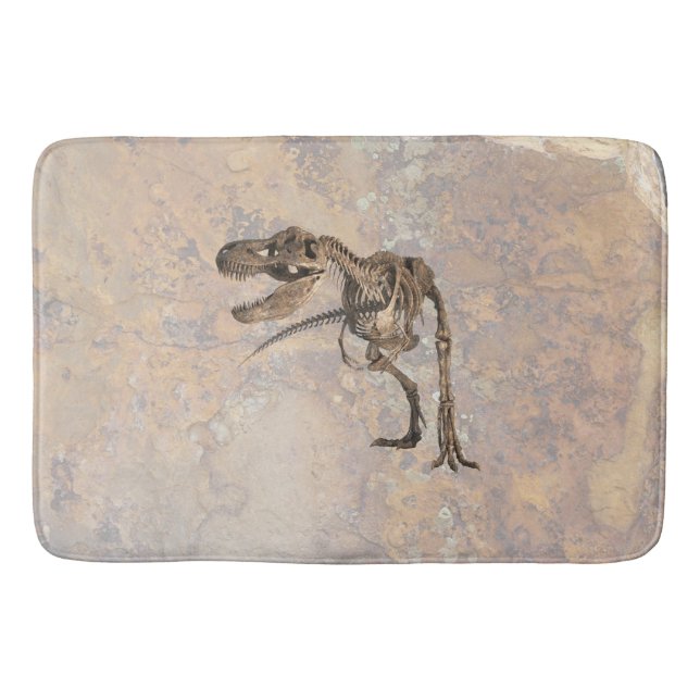 T Rex Bathroom Mat (Front)