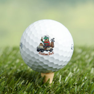 T-Rex Beer Golf Balls - Custom Callaway Dinosaur