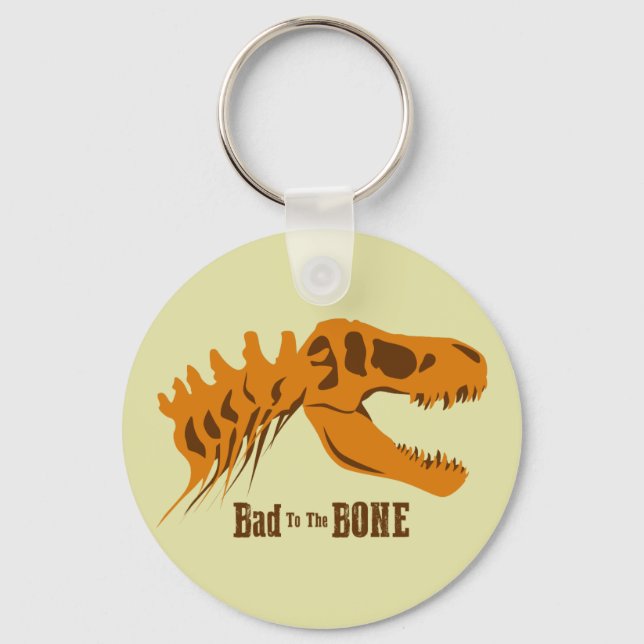 T-Rex Bones Keychain (Front)