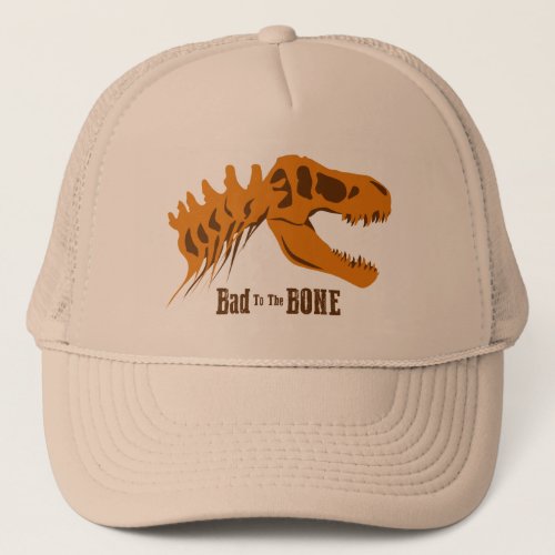 T_Rex Bones Trucker Hat