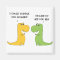 T Rex Can't Hug Funny Dinosaur Magnet