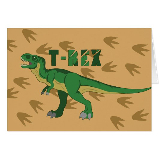 T-Rex Cards (Front Horizontal)