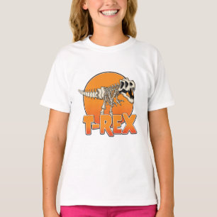 T-REX cartoon logo T-Shirt