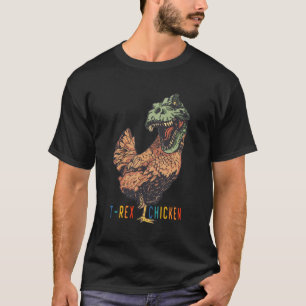 T-REX Chicken Funny Dinosaur T-Shirt