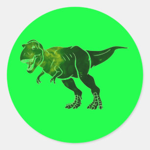 T-Rex Classic Round Sticker