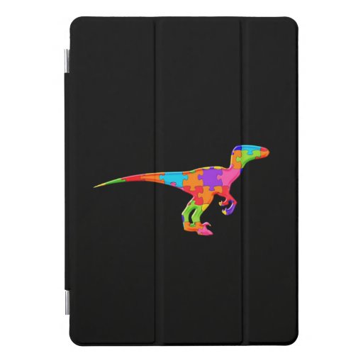 T rex Dino Jigsaw Autism Puzzle iPad Pro Cover