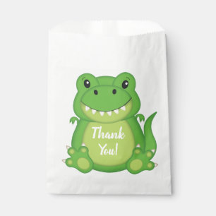 T-Rex Dinosaur Birthday Party Favor Bag