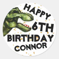 10 Dinosaurs Birthday Party Baby Shower Scratch Off Game Cards T