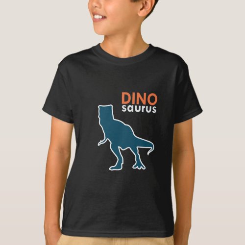 T_rex dinosaur cartoon boys T_Shirt