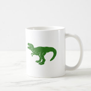 T rex dinosaur - Choose background color Coffee Mug