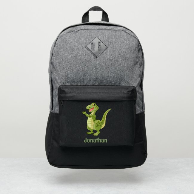 T-Rex Dinosaur Design Backpack