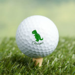 T-Rex Dinosaur Design Golf Balls