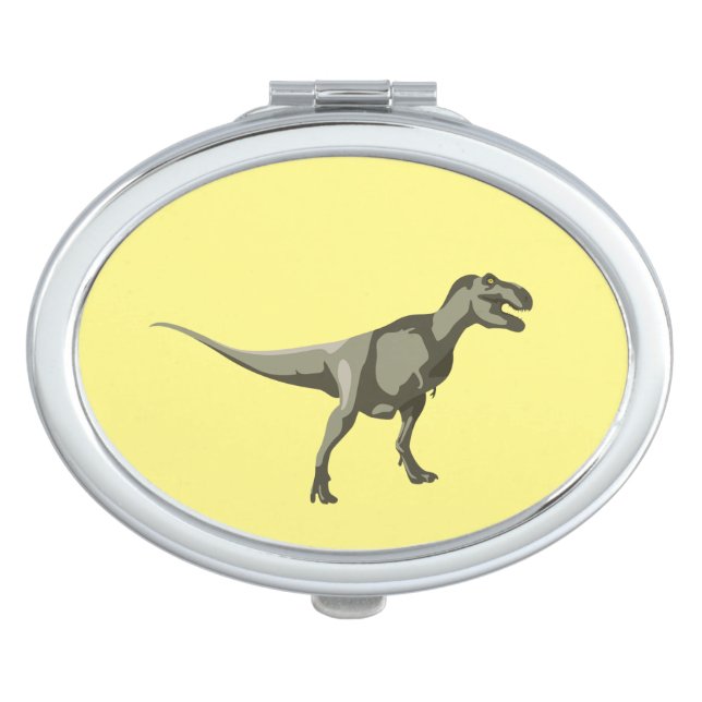 T-rex Dinosaur, Dino Design Vanity Mirror (Front)