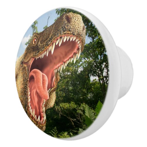 T_Rex Dinosaur Dresser Drawer Knob Pull