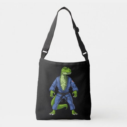 T_Rex Dinosaur Jiu_Jitsu Crossbody Bag