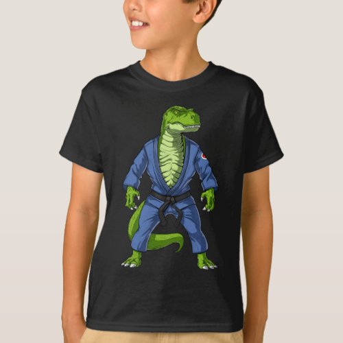 T_Rex Dinosaur Jiu_Jitsu T_Shirt