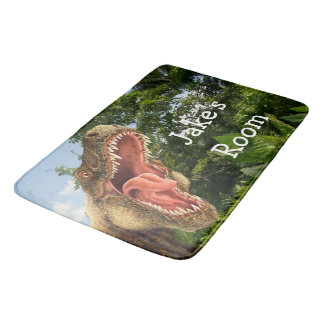T-Rex Dinosaur Kid's Bedroom Rug or Mat
