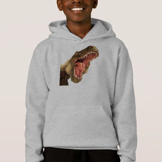 dinosaur hooded shirt