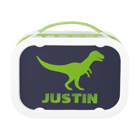 T Rex Dinosaur Lunch Box Personalized For Boys