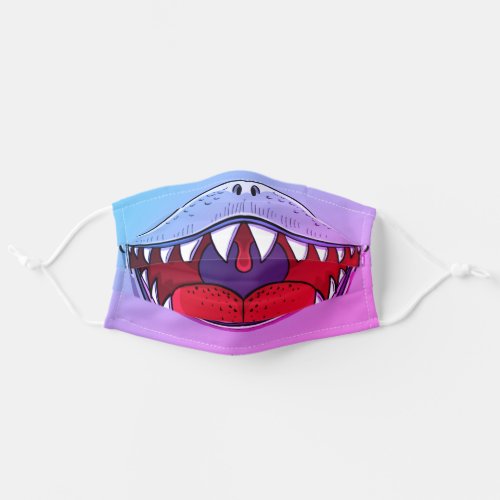 T_rex Dinosaur Mouth Kids Cartoon Pink Adult Cloth Face Mask