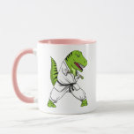 T-Rex Dinosaur Ninja Martial Arts Karate Mug T-Rex Dinosaur Ninja Martial Arts Karate Mug