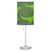 T rex dinosaur table lamp decor for boys bedroom (Right)