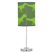 T rex dinosaur table lamp decor for boys bedroom (Back)