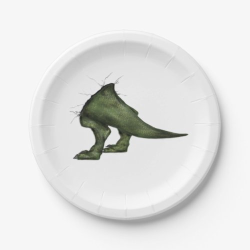 T_Rex Dinosaur Tail Paper Plates