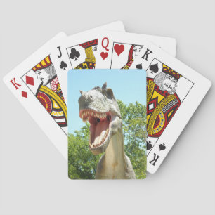 T-Rex Dinosaurs Poker Cards