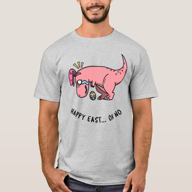 T-Rex Easter Struggle Shirt (Front)