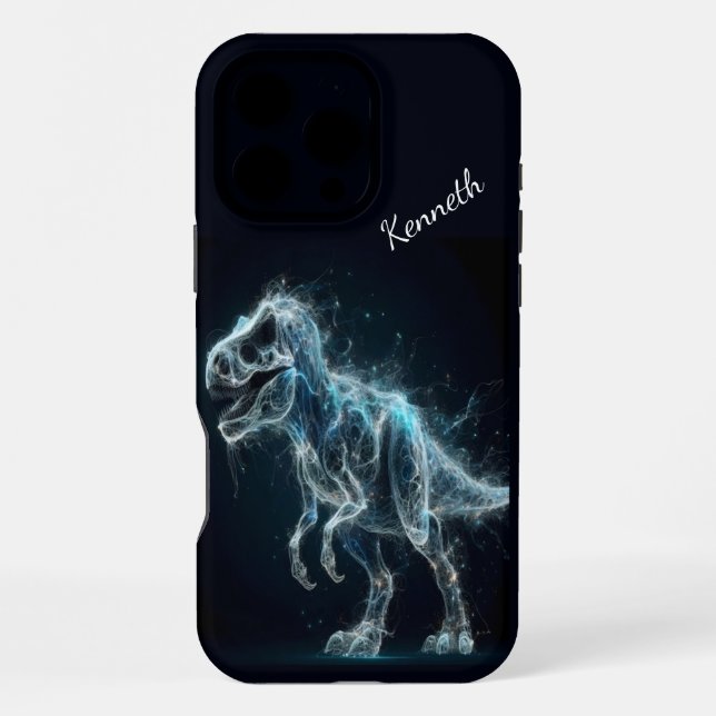 T-Rex Energy Iphone Case (Back)