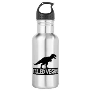 T-Rex Failed Vegan Stainless Steel Water Bottle