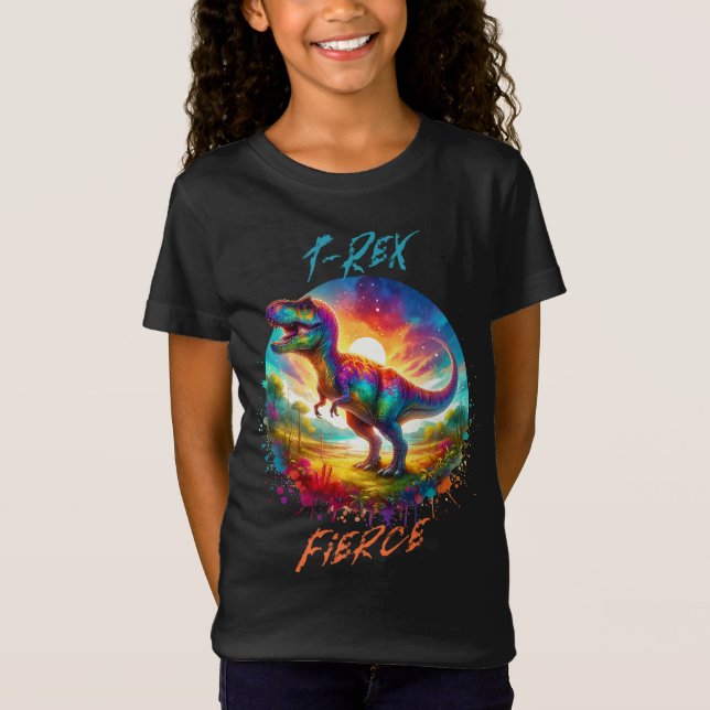 T-Rex Fierce T-Shirt (Front)