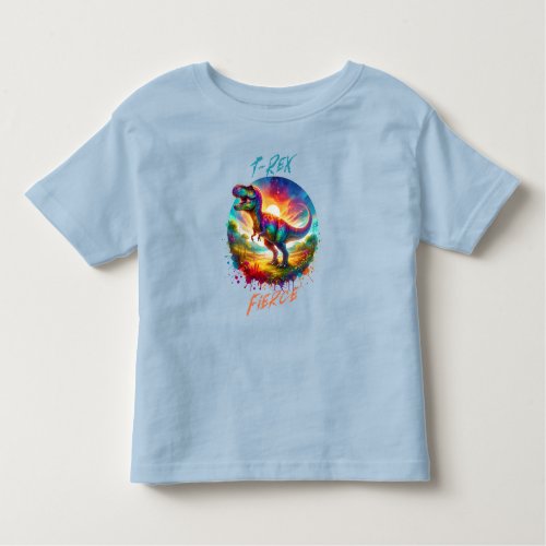 T_Rex Fierce Toddler T_shirt