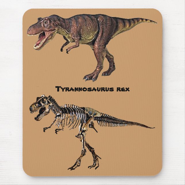 T-rex Flesh-n-Bone,Mousepad Mouse Pad (Front)