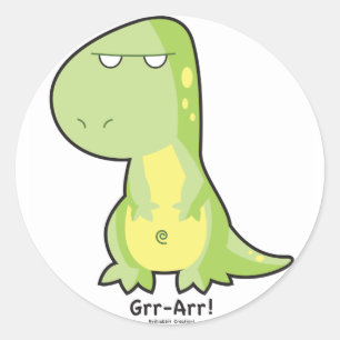 T-Rex Grr Arr Sticker