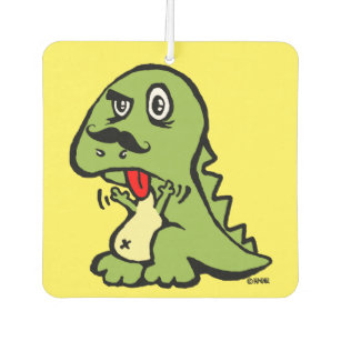 freshener t rex air Funny Meme  Air Car Zazzle Fresheners