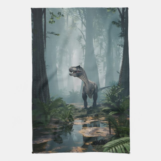 T-Rex Kitchen Towel (Vertical)
