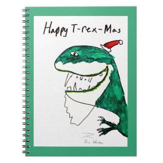 T-Rex-Mas Christmas Notebook