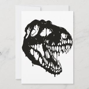 T- Rex meltdown Invitation