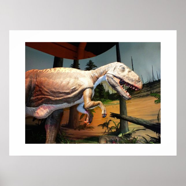T. rex model poster (Front)