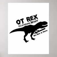 T-Rex Occupational Therapy Funny Gift For OT
