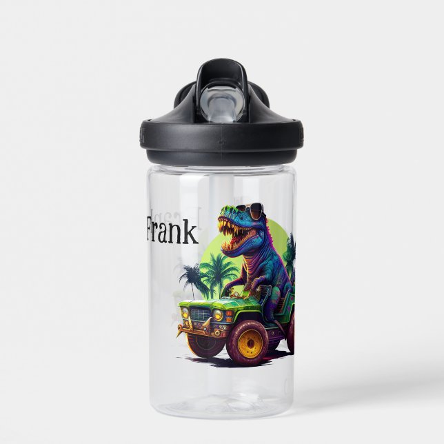 T-Rex On The Go Water Bottle (Front)