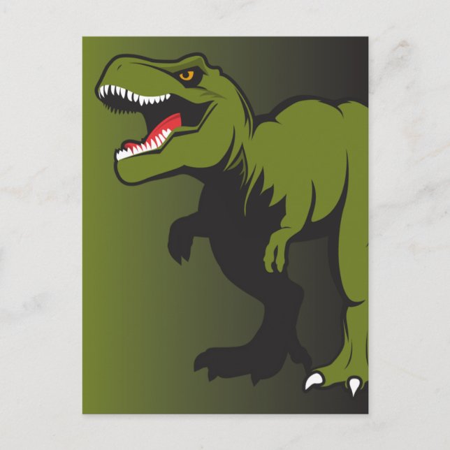 T-Rex Personalized items Postcard (Front)