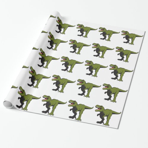 T_Rex Personalized items Wrapping Paper