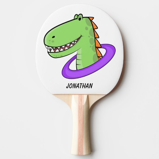 T-Rex Ping-Pong Paddle (Front)