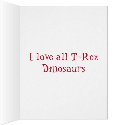 T-Rex Pop Art (Inside (Right))