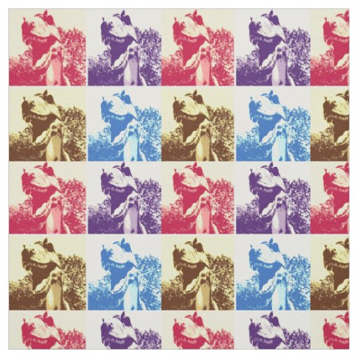 T-Rex Pop Art Fabric
